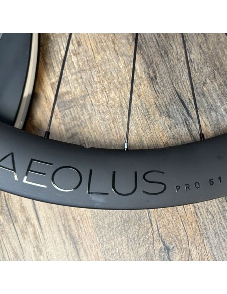 Juego de Ruedas Bontrager Aeolus Pro 51 TLR Disc - Carbono OCLV y DT Swiss 350