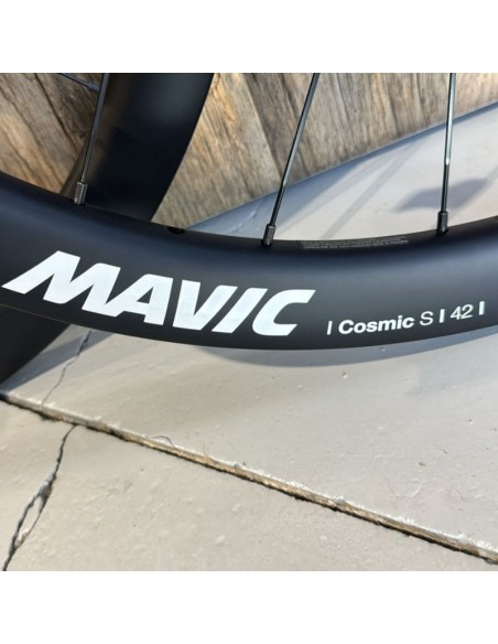 Juego de Ruedas Mavic Cosmic SLR 32 Disc - Carbono UST Tubeless - Buje ID360