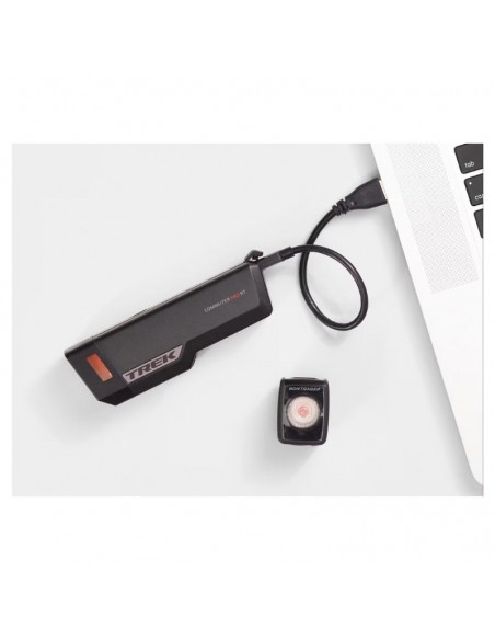 Juego de luces Trek Commuter Pro RT / Flare RT Recargable Negro