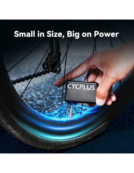Bomba eléctrica Cycplus AS2 para bicicleta
