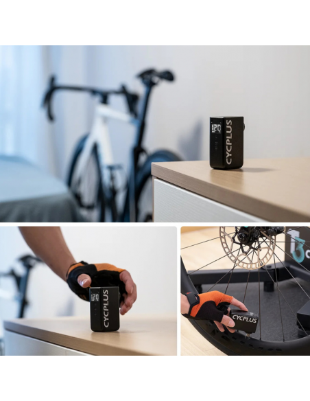 Bomba eléctrica Cycplus AS2 Pro para bicicleta